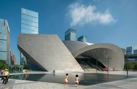 Impressive New Cultural Center in Shenzhen