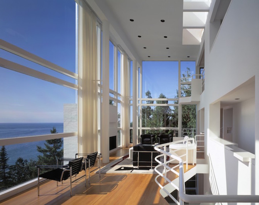 Superb Glazed House Near Lake Michigan-5