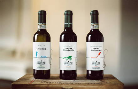 Creative Little Wine Books Concept