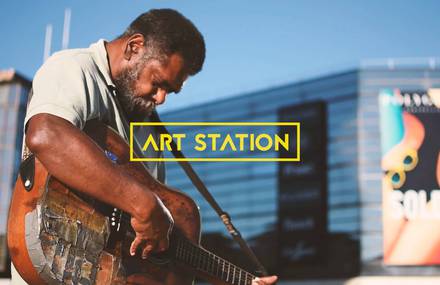 Street Art Instead of Ads in Metro and Bus Stations