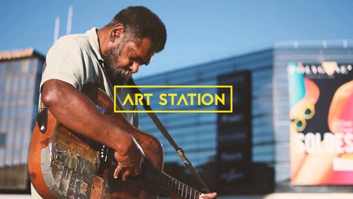 Street Art Instead of Ads in Metro and Bus Stations