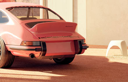 Surreal Compositions with Porsches by Chris Labrooy