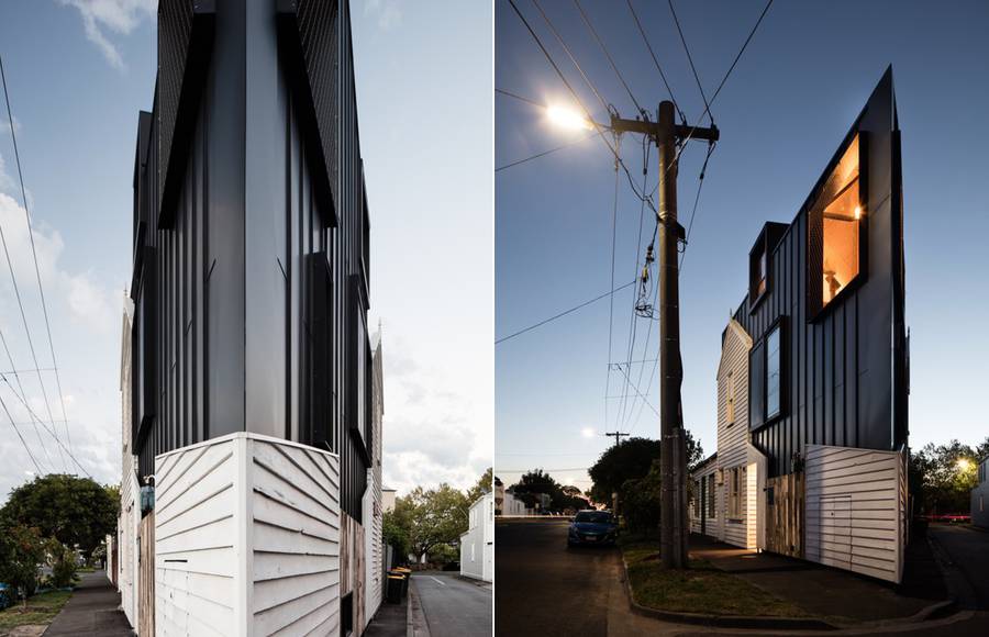 Surprising Beautiful House at a Street Corner in Melbourne