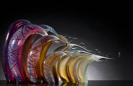 Remarkable Sculptures by Glass-Maker Rick Eggerts