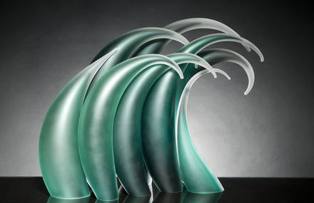 Remarkable Sculptures by Glass-Maker Rick Eggerts