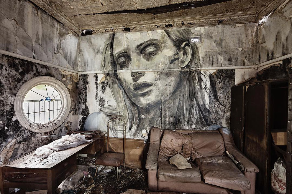 nature of beauty street art by rone 1