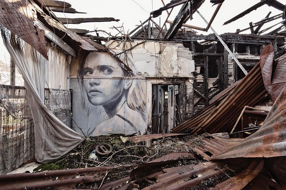 nature of beauty street art by rone 4
