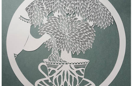 Accurate Paper Art by Pippa Dyrlaga