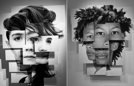 Beautiful Portrait Photo Sculptures