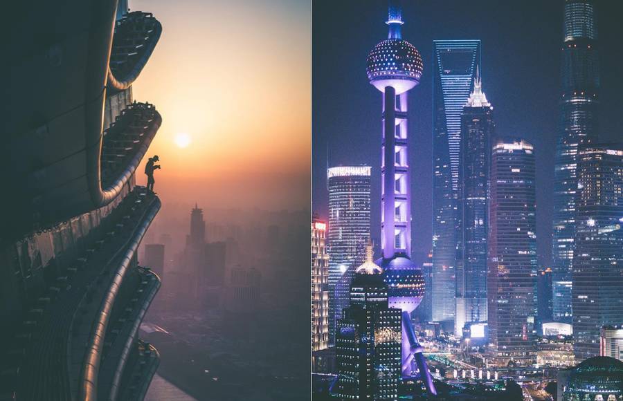 Stunning Pictures from the Top of Shanghai Skyscrapers