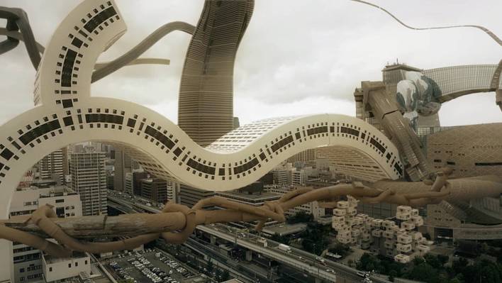 Osaka Urban Landscape as an Organism