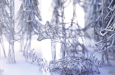 Amazing Animals Sculpted in Wire