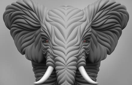 Colorful 3D Digital Illustrations by Maxim Shkret