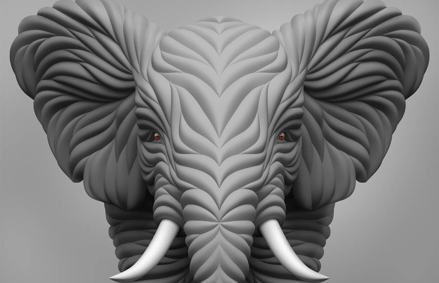 Colorful 3D Digital Illustrations by Maxim Shkret