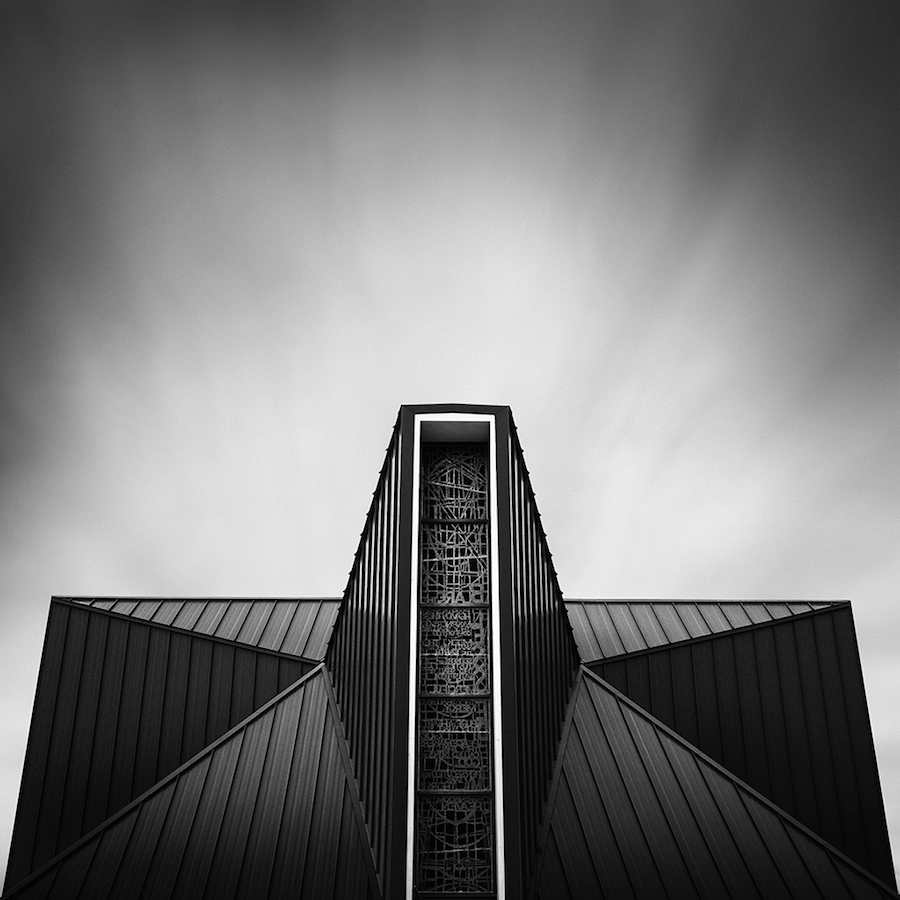 Abstract Architecture Captured in Black and White-12