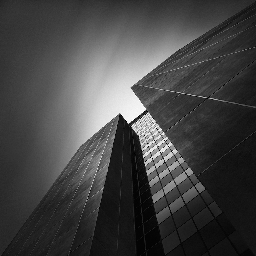 Abstract Architecture Captured in Black and White-13