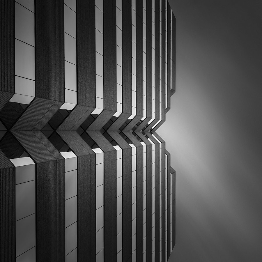 Abstract Architecture Captured in Black and White-15