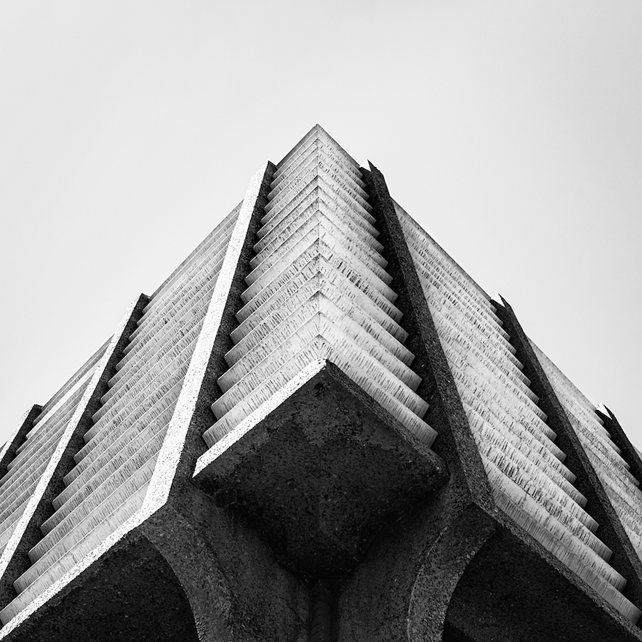 Abstract Architecture Captured in Black and White-18