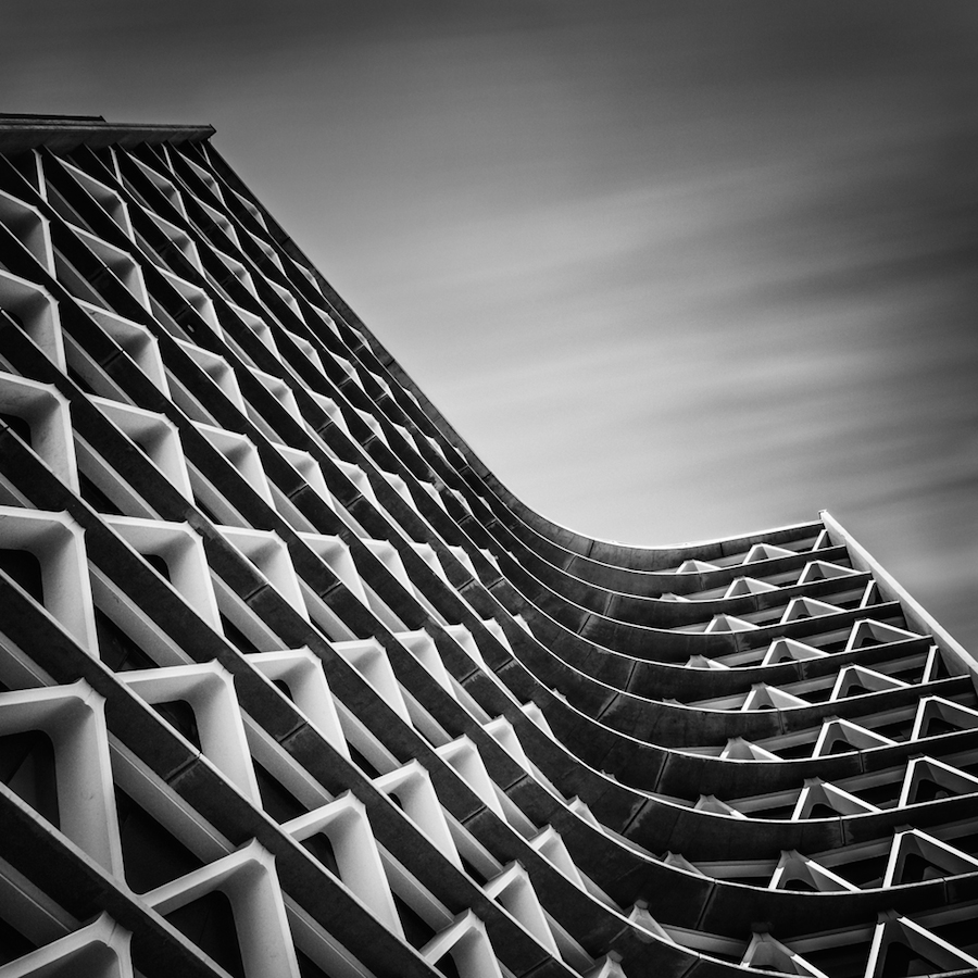 Abstract Architecture Captured in Black and White-4