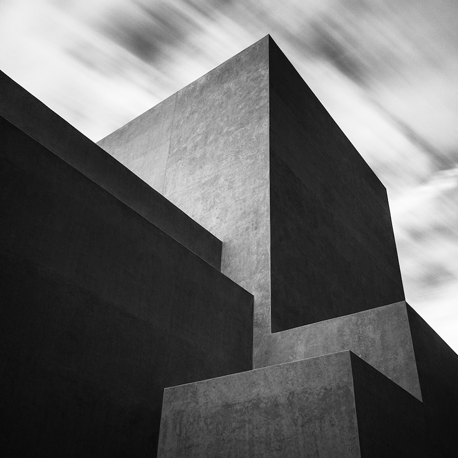 Abstract Architecture Captured in Black and White-8