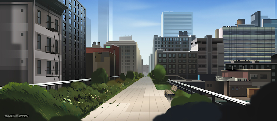 Accurate Digital Illustrations of NYC-15