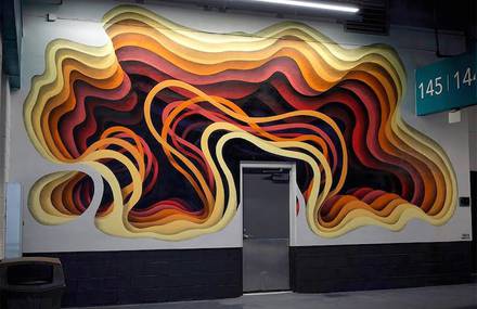 Amazing 3D Murals with an Impression of Depth