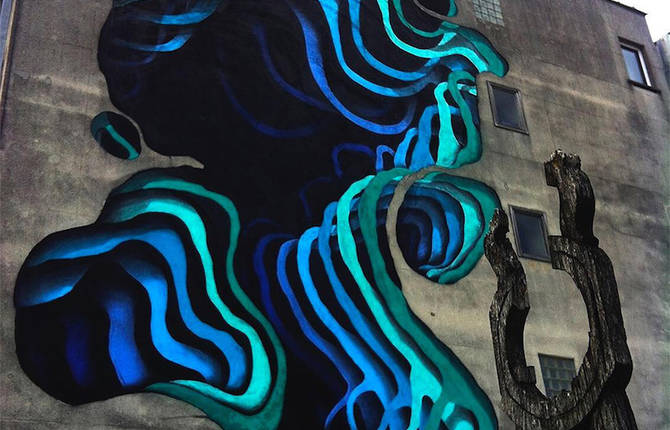 Amazing 3D Murals with an Impression of Depth