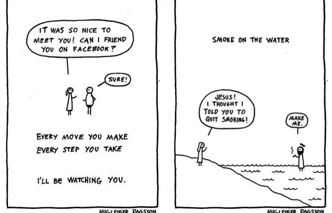 Funny Illustrations for Famous Songs