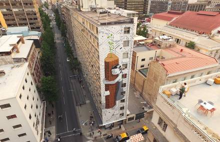 Creative Ecological Mural in Chile