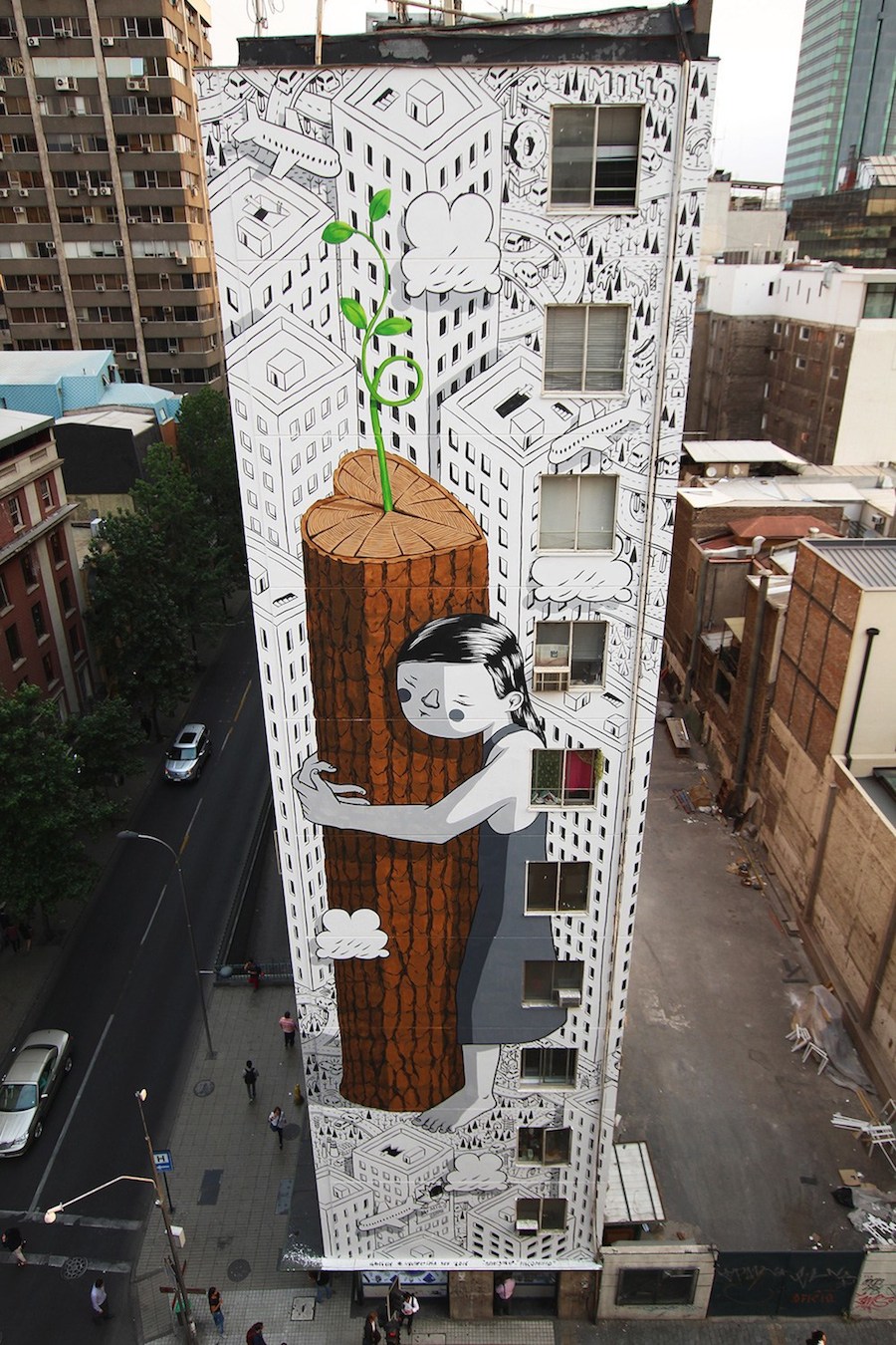 Creative Ecological Mural in Chile-3