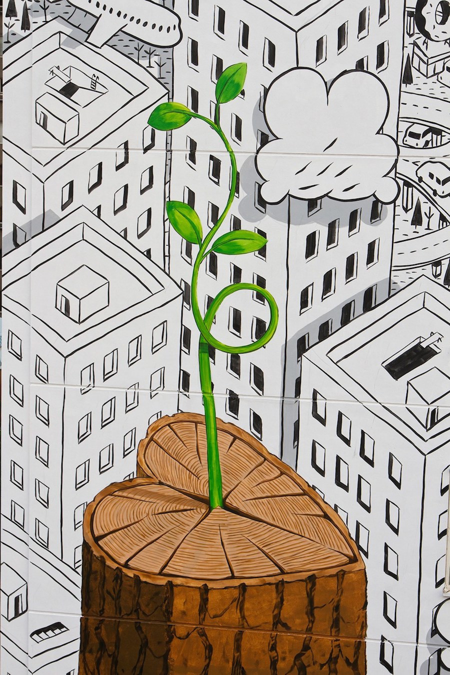 Creative Ecological Mural in Chile-4