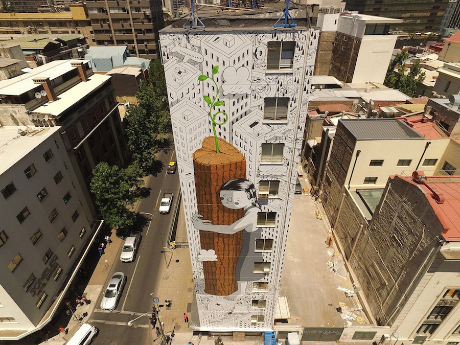 Creative Ecological Mural in Chile-7