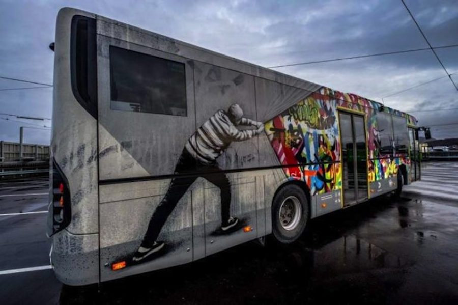 Creative Street Art Buses in Norway-0