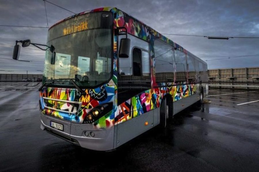 Creative Street Art Buses in Norway-10