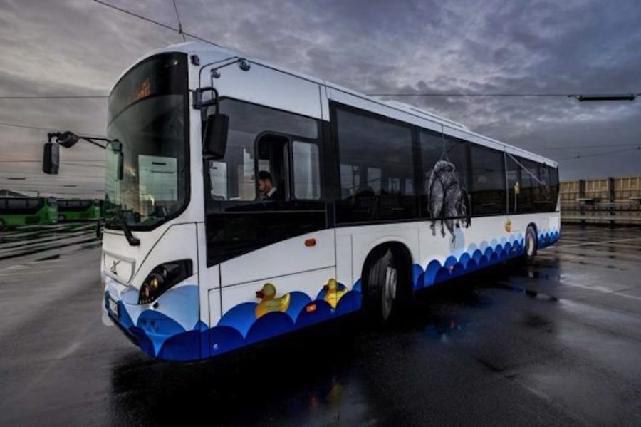 Creative Street Art Buses in Norway-6