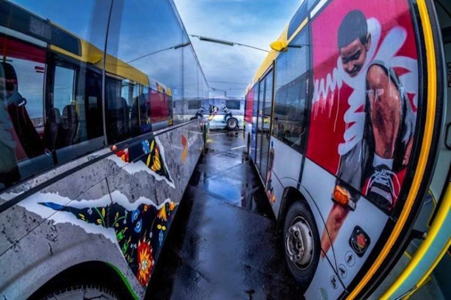 Creative Street Art Buses in Norway-8