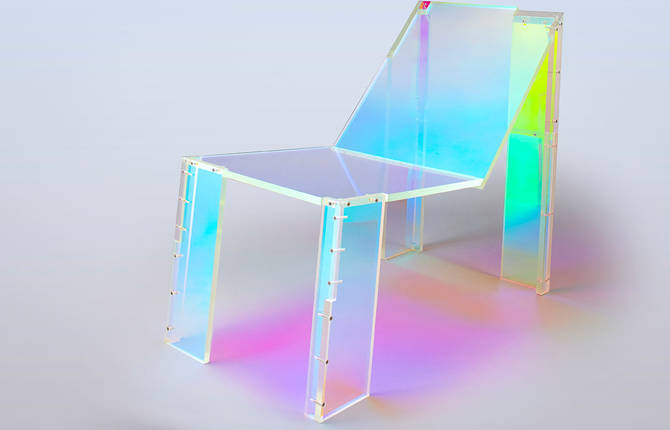 Daft Punk Inspired Transparent Furnitures Collection