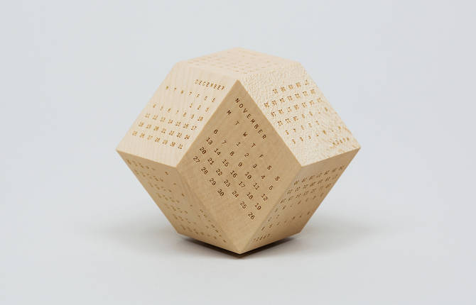 Clever and Design Polyhedra Calendar