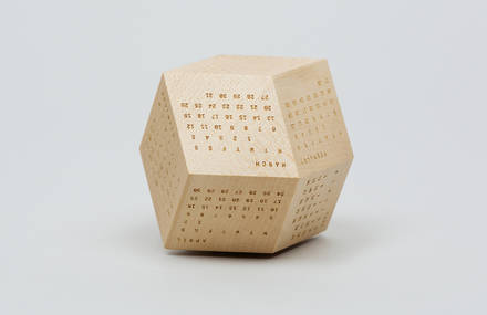 Clever and Design Polyhedra Calendar