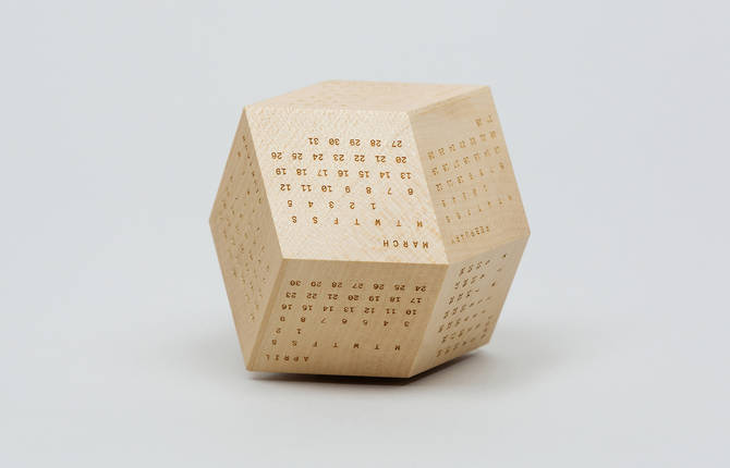 Clever and Design Polyhedra Calendar