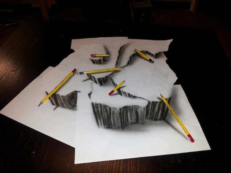 Incredible 3D Pencil Drawings-2