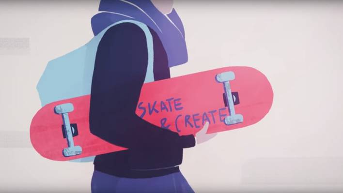 Interesting Education Programme via Skateboard