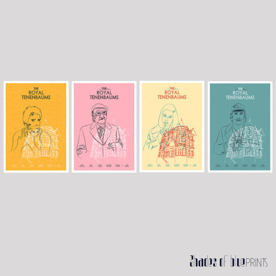 Nice Illustrated Posters of Wes Anderson's Movies-20