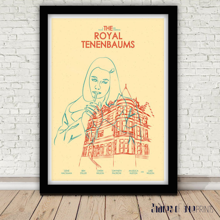 Nice Illustrated Posters of Wes Anderson's Movies-9