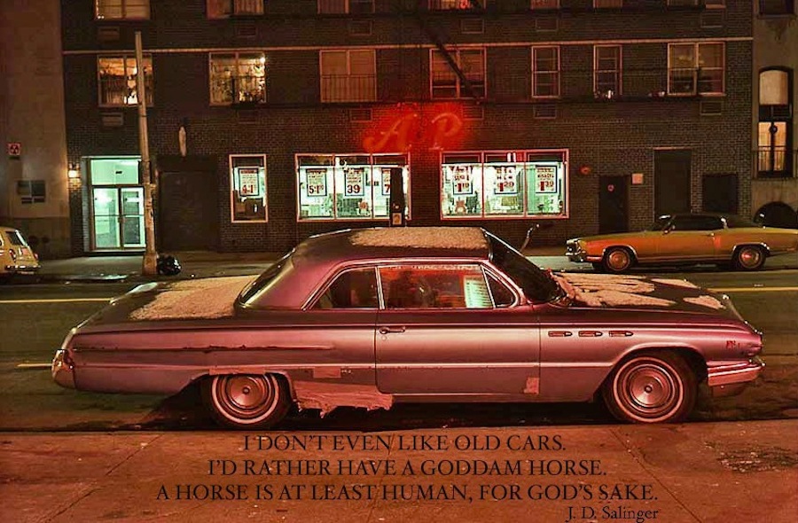 Old Cars Abandoned in the Streets of New York City-0