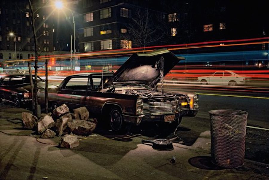 Old Cars Abandoned in the Streets of New York City-6