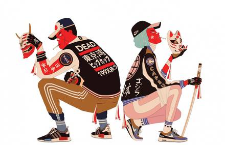 Original Streetwear Illustrations by Mau Lencinas