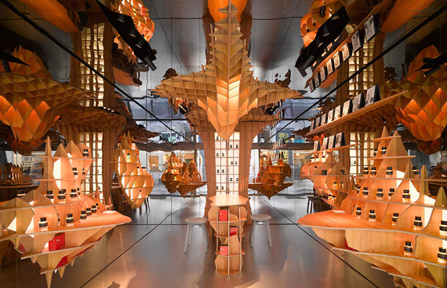 Incredible Interior Design of a Parisian Perfume Store