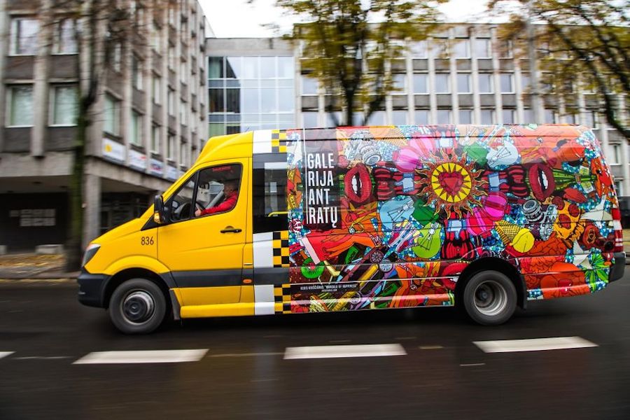 Pop Art on Public Transports in Lithuania-4