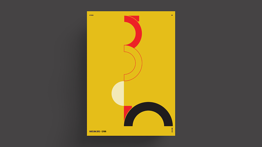 Poster Series of Cities From Around the World-14